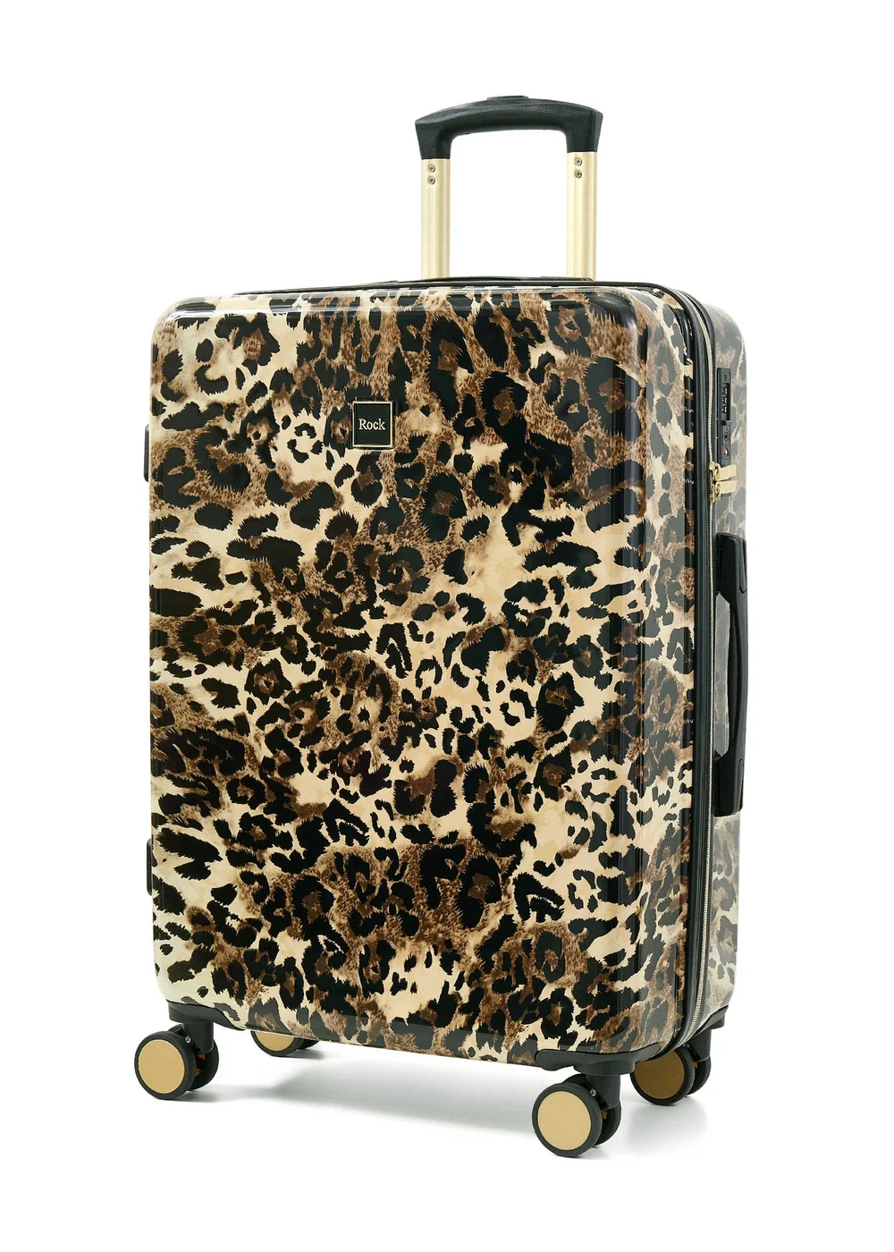 Rock Savannah Suitcase Gold Leopard - Cabin Image 2