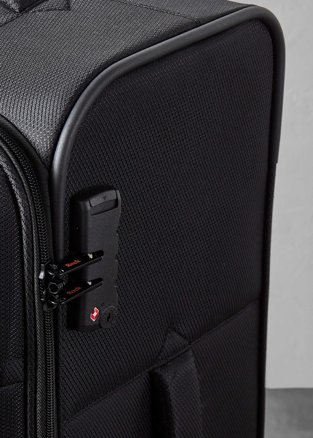 Rock Tokyo Suitcase Black - Cabin Image 5