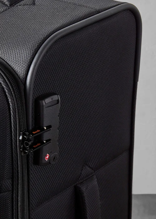 Rock Tokyo Suitcase Black - Cabin Image 5