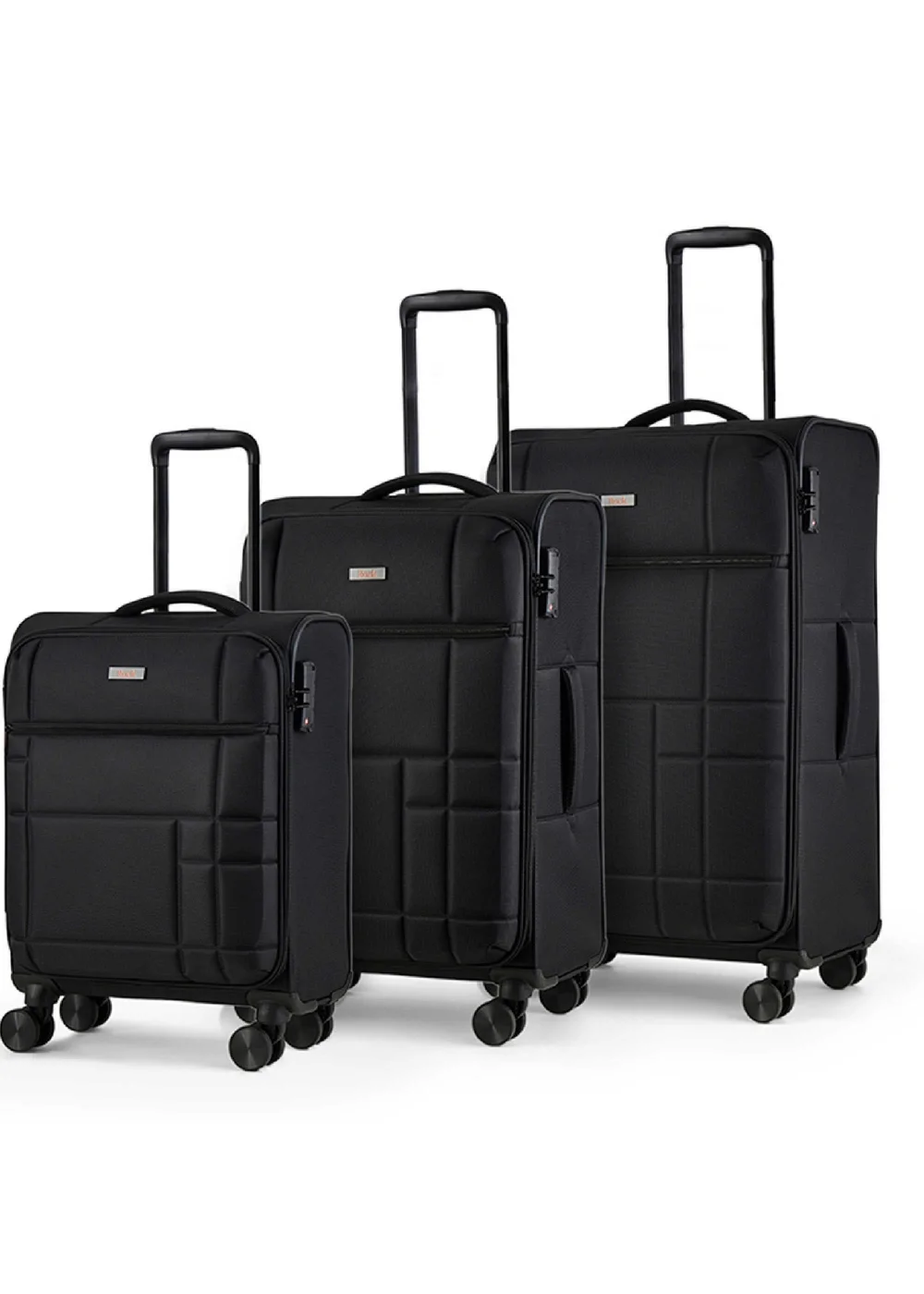 Rock Tokyo Suitcase Black - Cabin Image 1