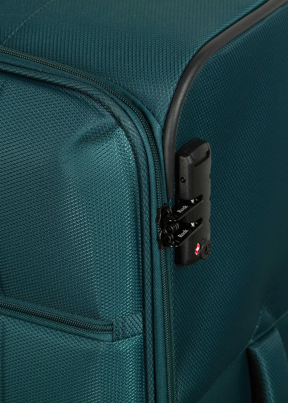 Rock Tokyo Suitcase Green - Cabin Image 5