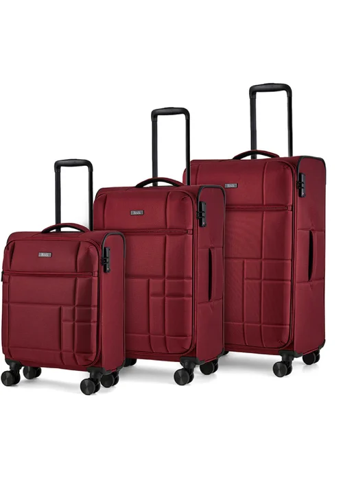 Rock Tokyo Suitcase Wine Red - Cabin Image 1