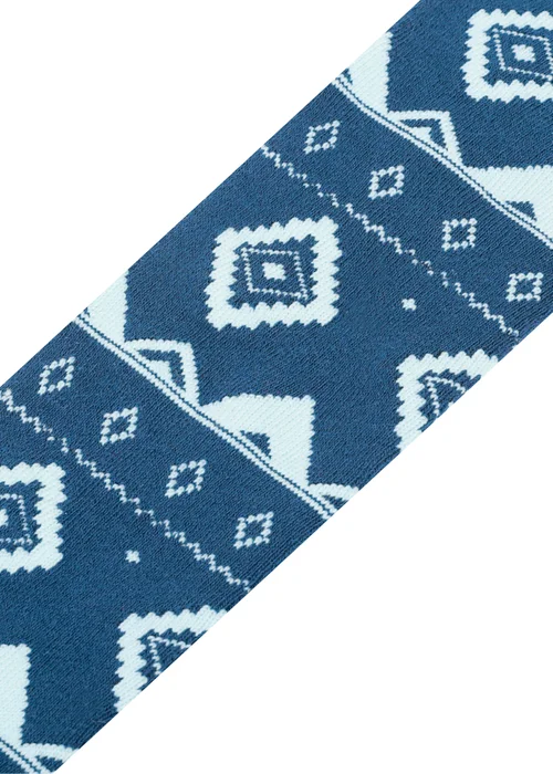 Dare 2b Denim Fairisle Print Printed Ski Socks - Size 3-5 Image 3