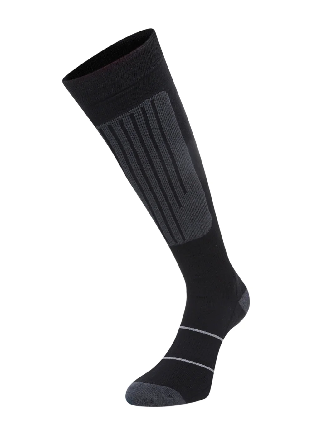 Dare 2b Grey/ Black Technical Ski Socks - Size 3-5 Image 1
