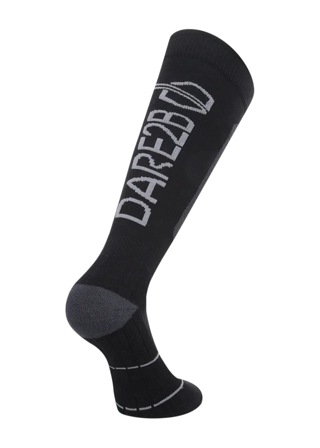 Dare 2b Grey/ Black Technical Ski Socks