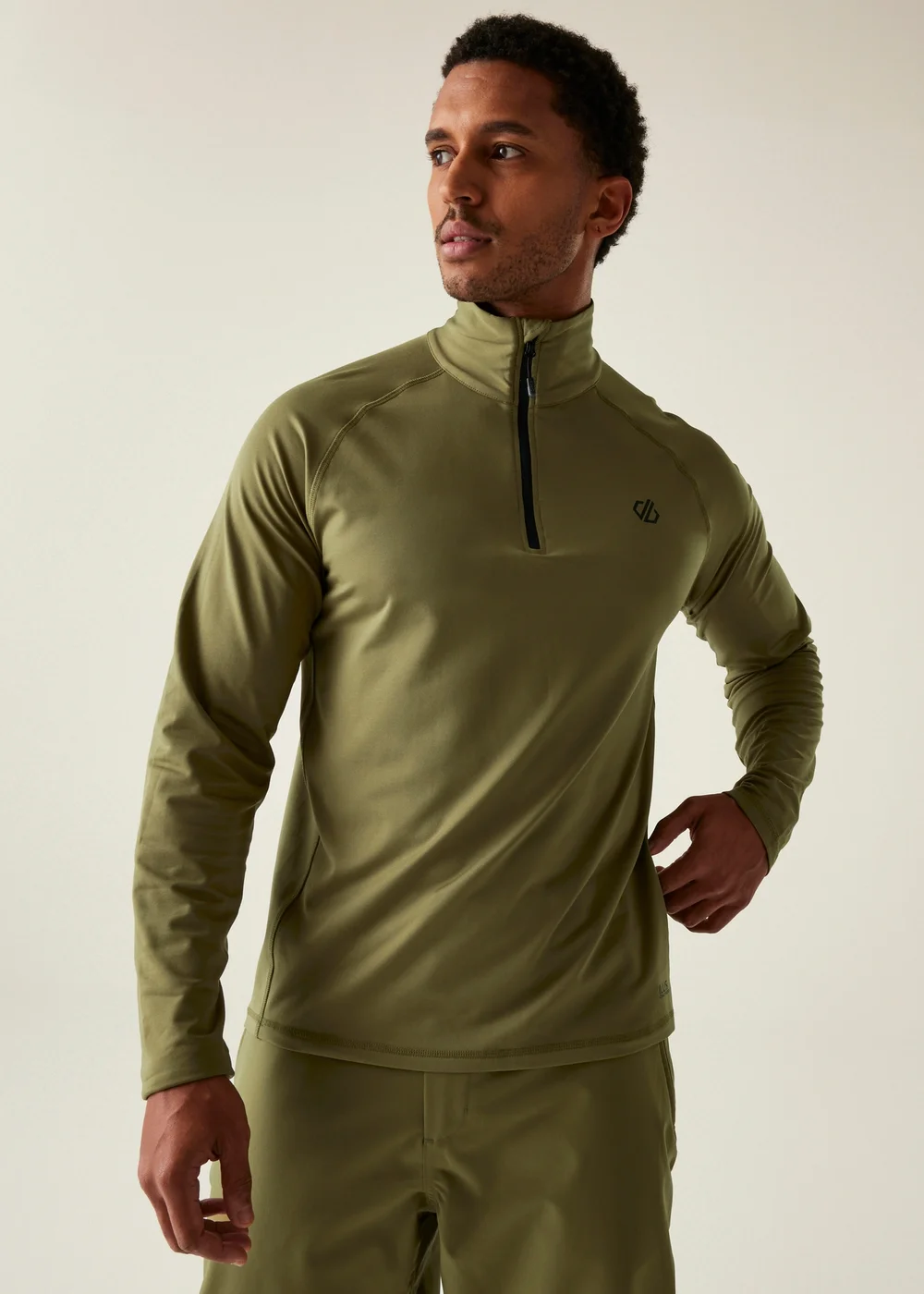 Dare2B Soft Green Fuse Up II Core Stretch Midlayer - 2XL Image 1