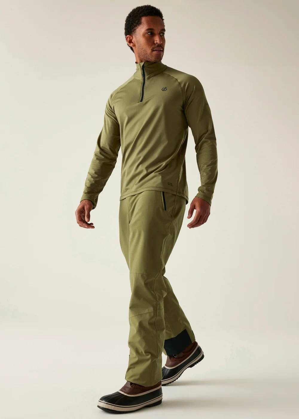 Dare2B Soft Green Fuse Up II Core Stretch Midlayer - 2XL Image 3