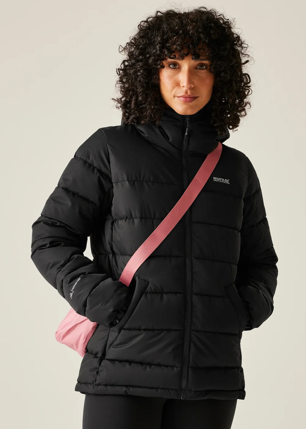 Regatta Black Aldthorn Water Repellent Jacket - 18 Image 1