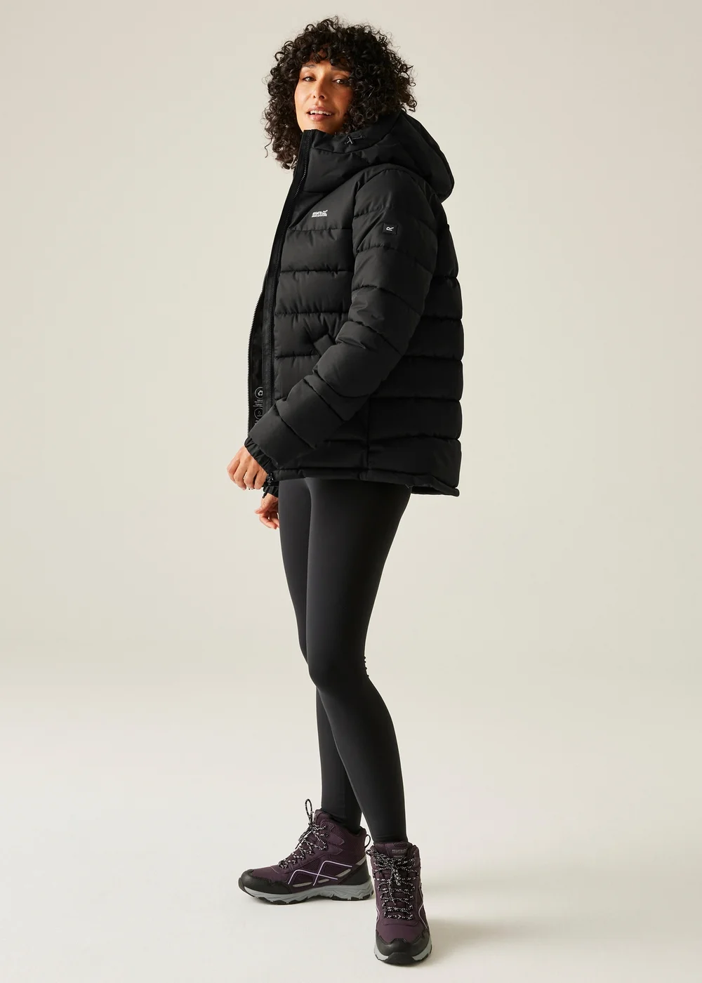 Regatta Black Aldthorn Water Repellent Jacket - 18 Image 4