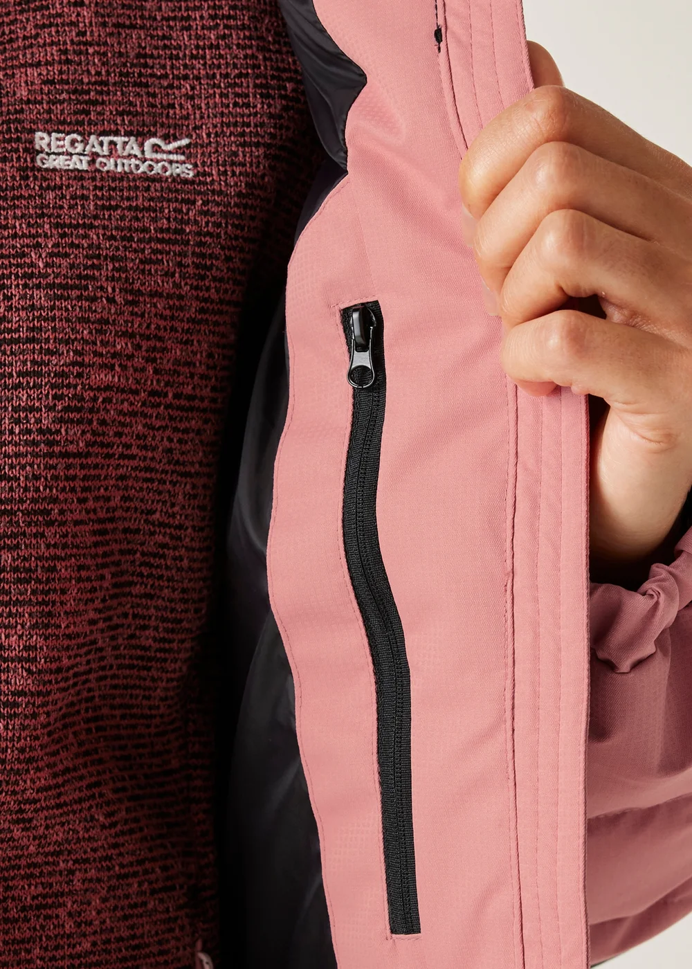 Regatta Dusty Pink Aldthorn Water Repellent Jacket - 8 Image 4