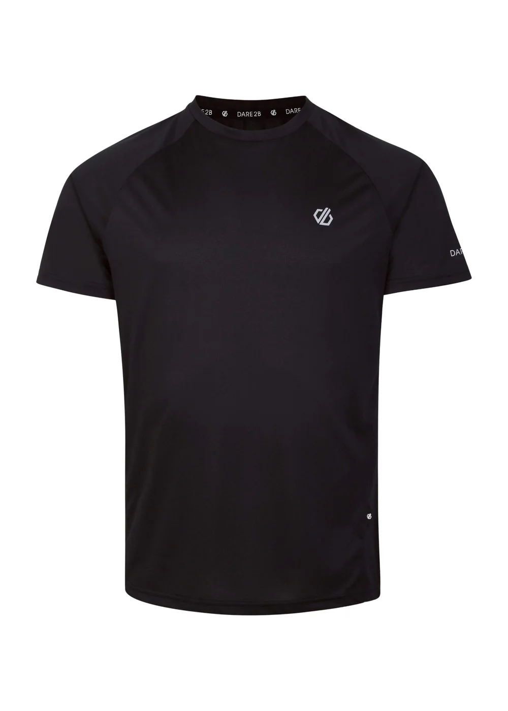 Dare2B Black Accelerate Lightweight Tee - 2XL Image 5