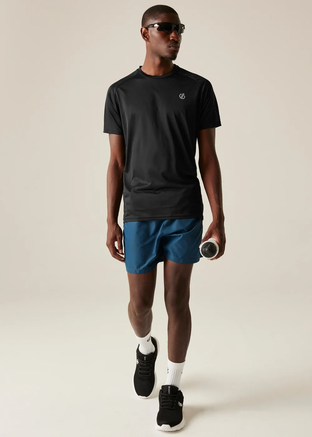 Dare2B Black Accelerate Lightweight Tee - 2XL Image 3