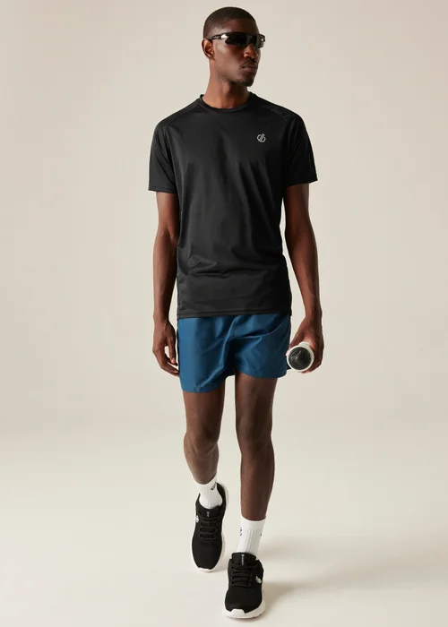 Dare2B Black Accelerate Lightweight Tee - 2XL Image 3