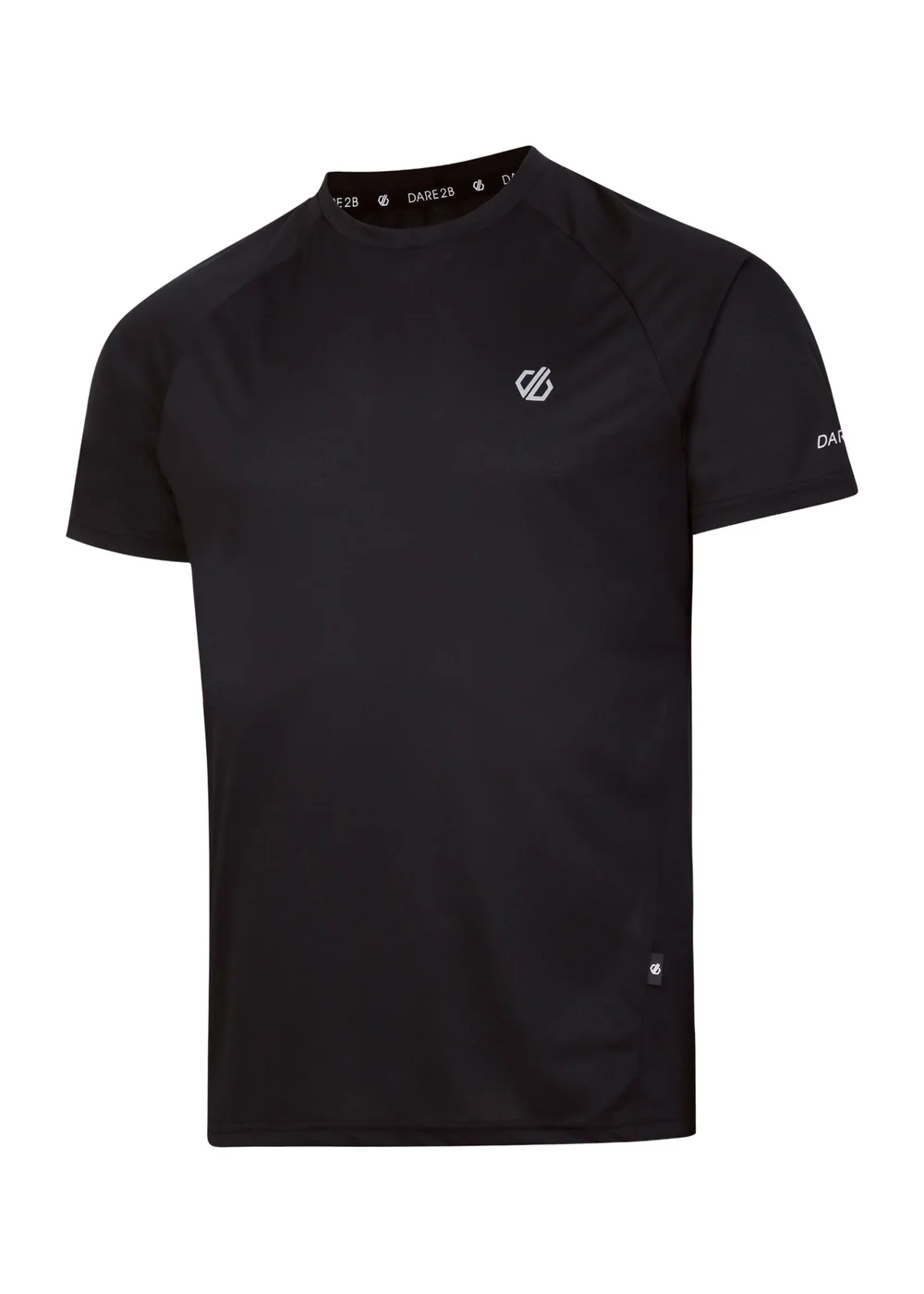 Dare2B Black Accelerate Lightweight Tee - 2XL Image 6