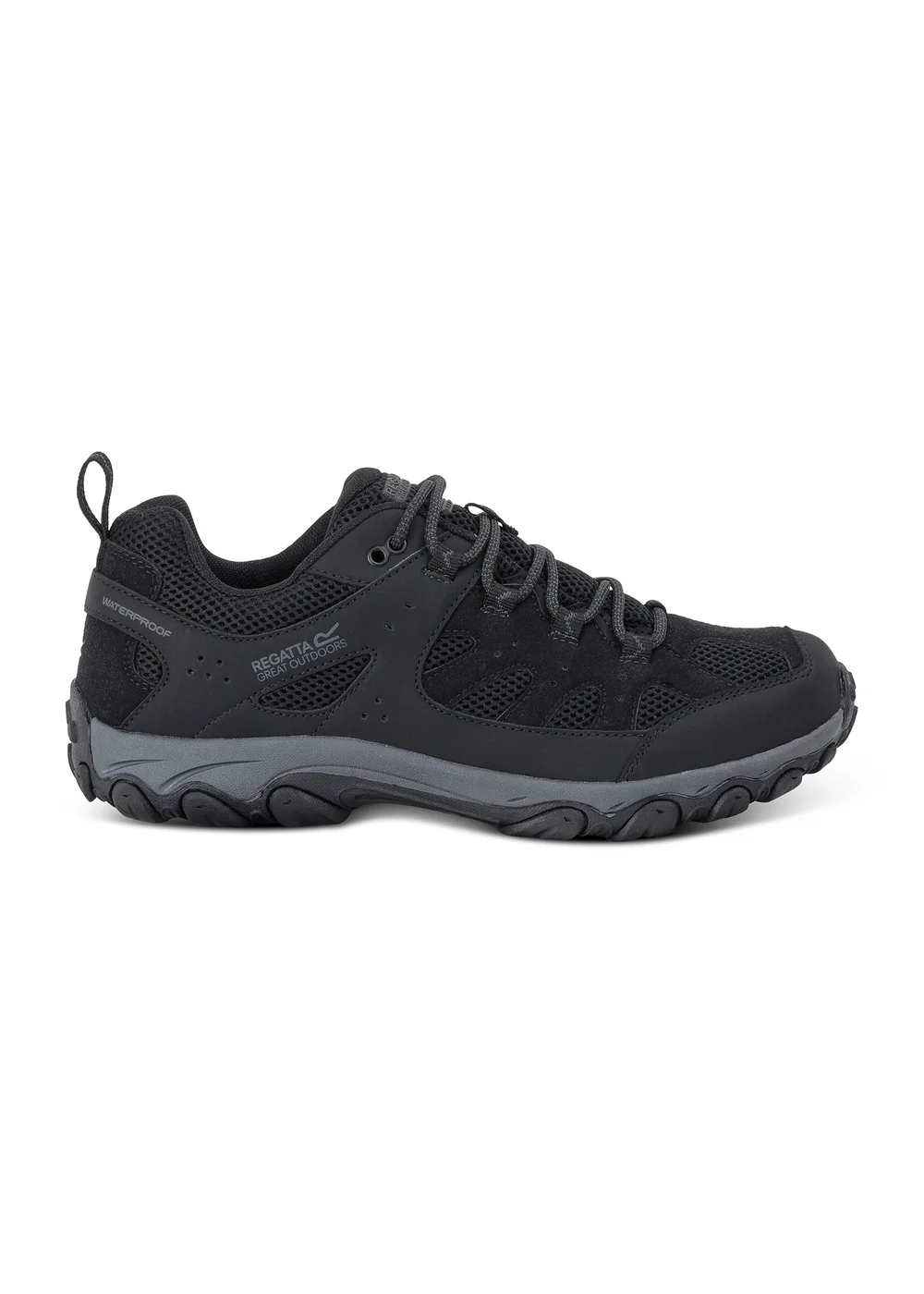 Regatta Black/Grey Edgepoint IV Low Waterproof Shoes - 8 Image 5