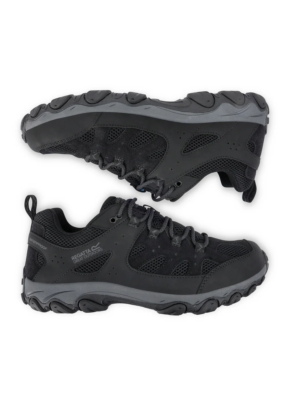 Regatta Black/Grey Edgepoint IV Low Waterproof Shoes - 8 Image 6