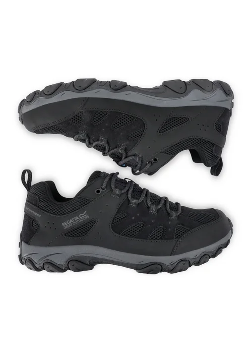 Regatta Black/Grey Edgepoint IV Low Waterproof Shoes - 8 Image 6