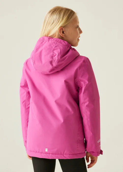 Regatta Berry Kids' Hurdle Reflective Waterproof Insulated Jacket (3-16yrs) - 3-4 Yrs Image 2