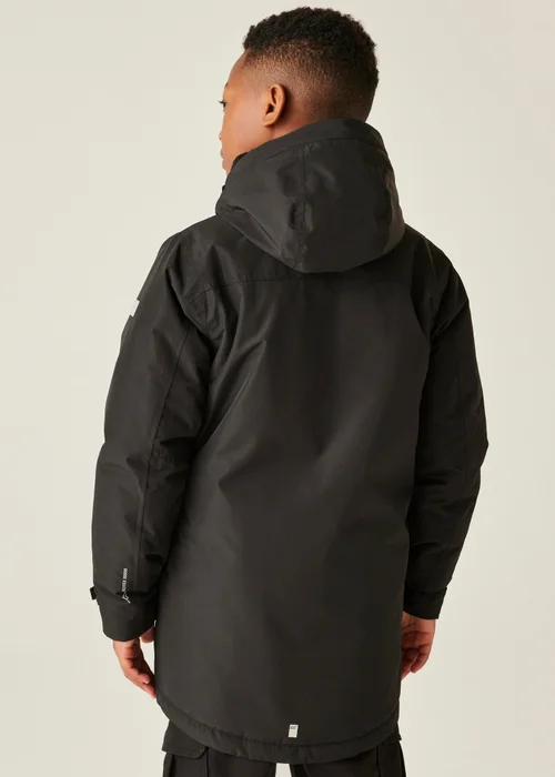 Regatta Black Kids' Farbank II Waterproof Insulated Jacket (3-16yrs) - 8-9 yrs Image 2
