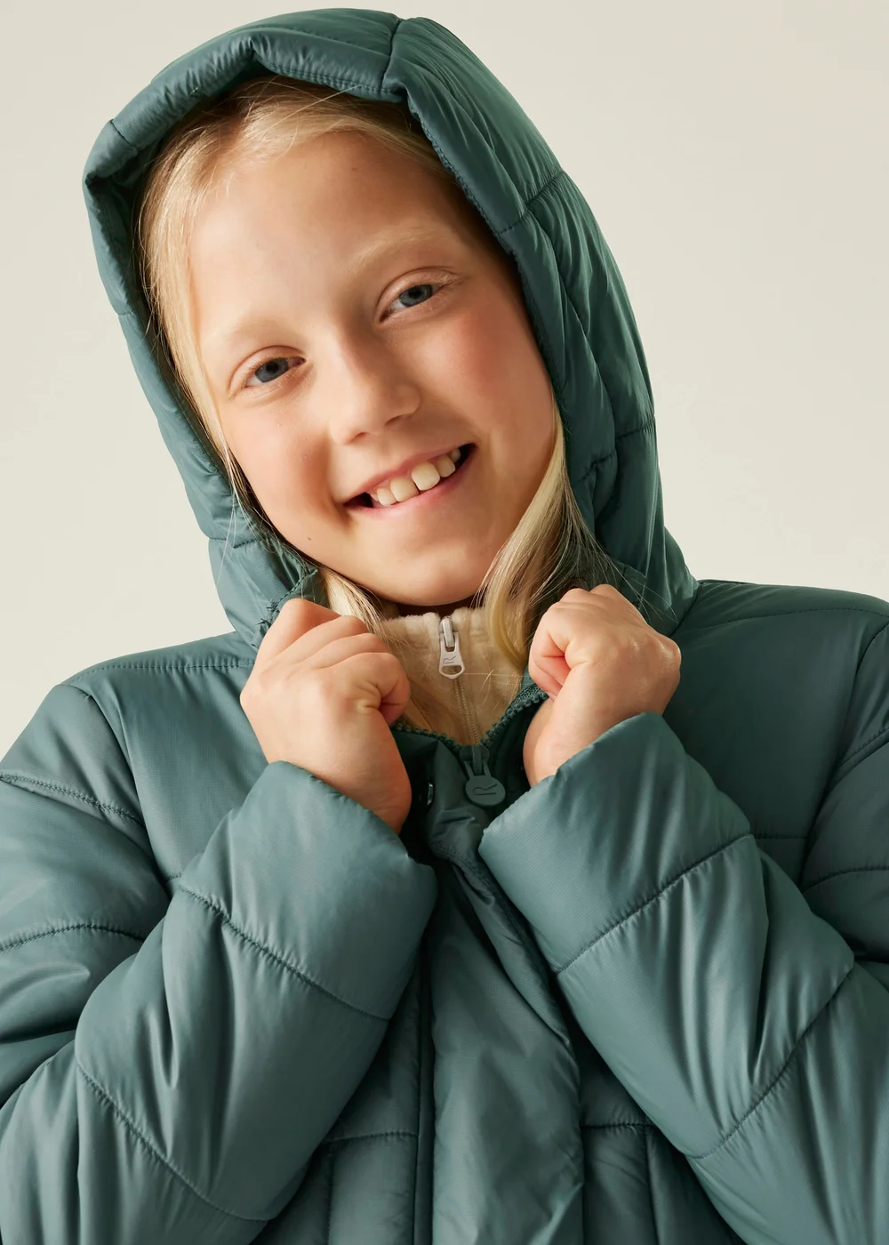 Regatta Forest Green Kids' Embrie Lightweight Jacket (3-16yrs) - 3-4 Yrs Image 6