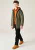 Regatta Forest Green Kids' Farbank II Waterproof Insulated Jacket (3-16yrs) - Age 13 Years Image 3