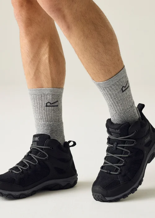 Regatta Black/Grey Edgepoint 4 Mid Waterproof Boots - 11 Image 1