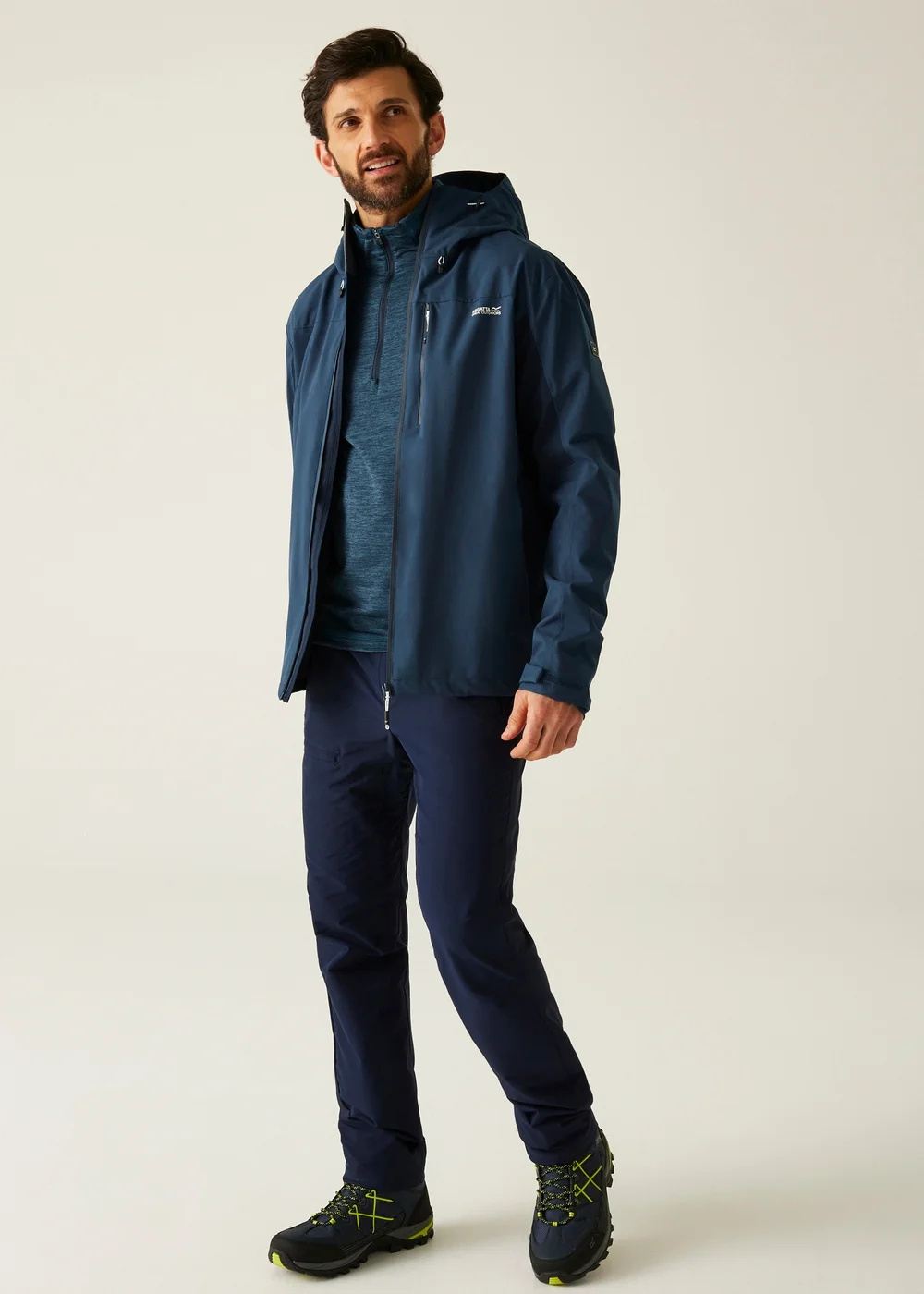 Regatta Midnight Blue Birchdale II Waterproof Jacket - 2XL Image 3