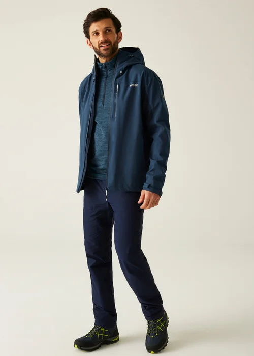 Regatta Midnight Blue Birchdale II Waterproof Jacket - 2XL Image 3