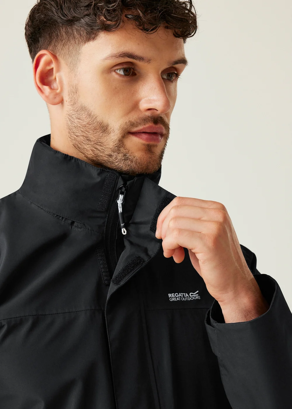 Regatta Black Matt II Waterproof Jacket - L Image 5