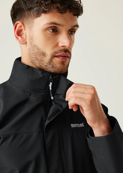 Regatta Black Matt II Waterproof Jacket - L Image 5