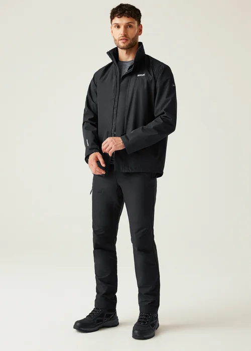Regatta Black Matt II Waterproof Jacket - L Image 3