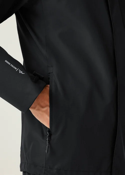Regatta Black Matt II Waterproof Jacket - L Image 4