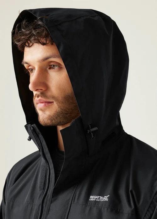 Regatta Black Matt II Waterproof Jacket - L Image 6