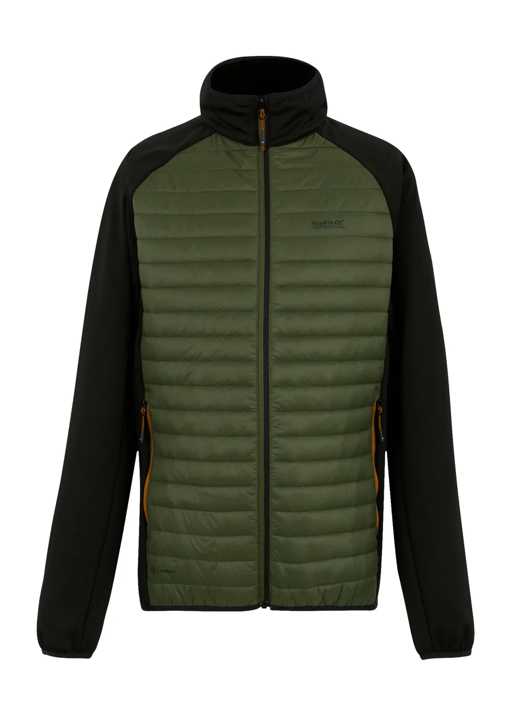 Regatta Grey Green Clumber Hybrid Stretch Jacket - S Image 5
