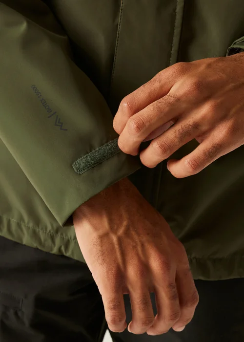 Regatta Grey Green Matt II Waterproof Jacket - M Image 6