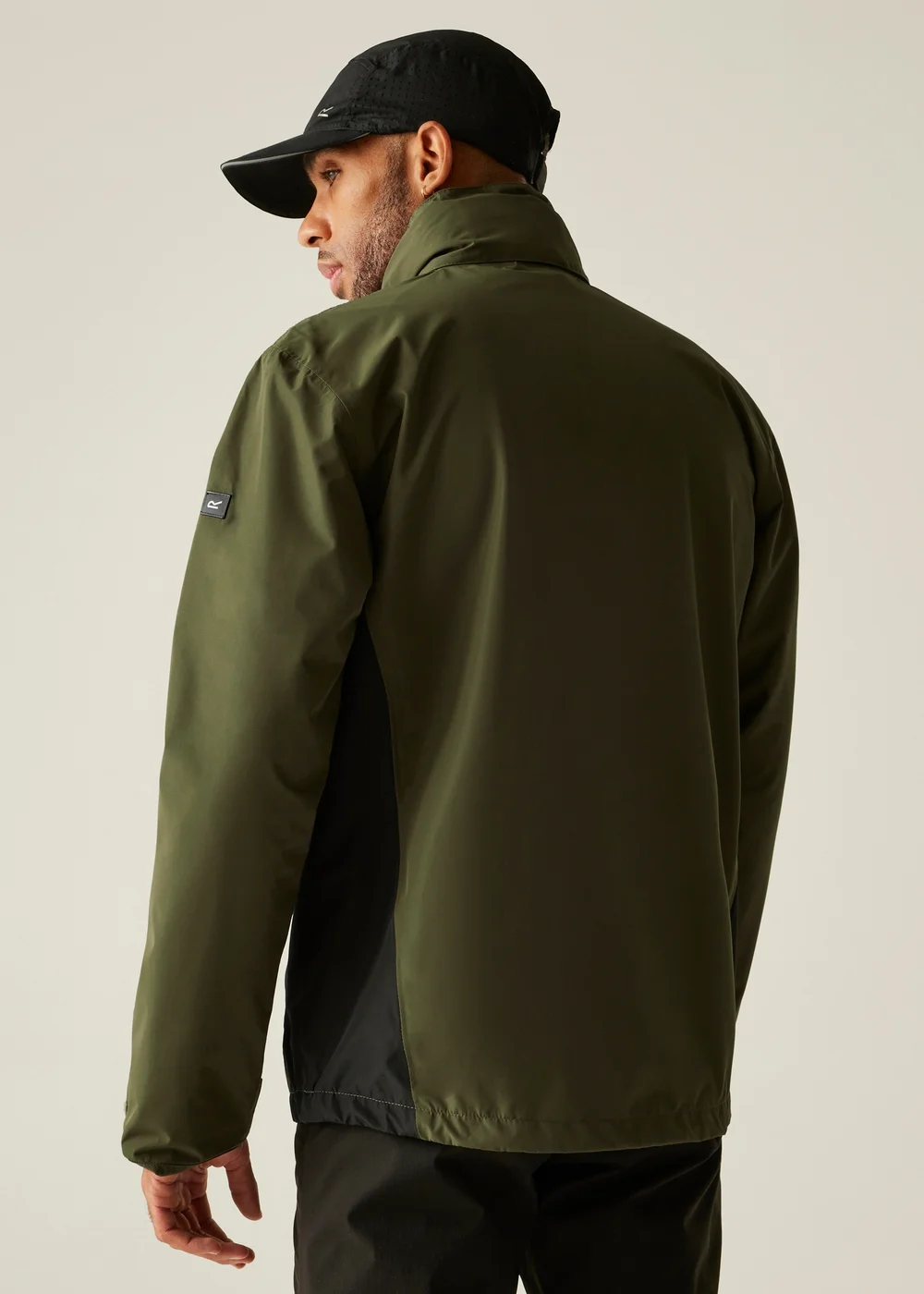 Regatta Grey Green Matt II Waterproof Jacket - M Image 2