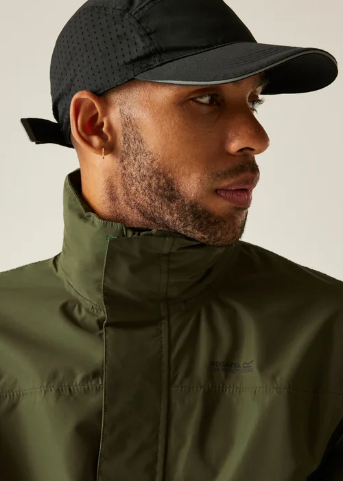 Regatta Grey Green Matt II Waterproof Jacket - M Image 5