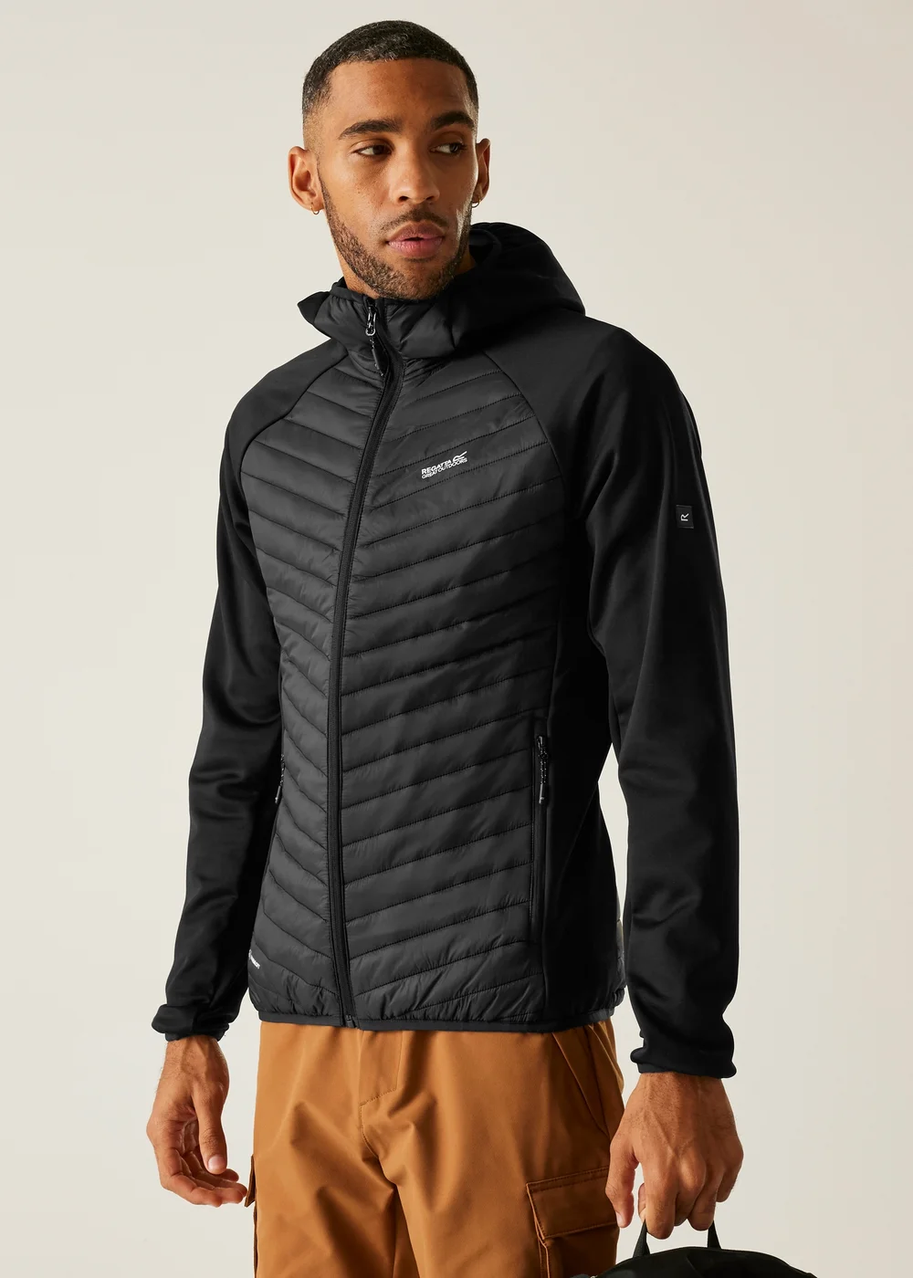 Regatta Black Andreson Hybrid Stretch Jacket - 3XL Image 1
