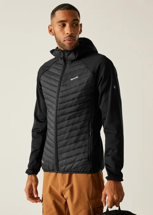 Regatta Black Andreson Hybrid Stretch Jacket - 3XL Image 1