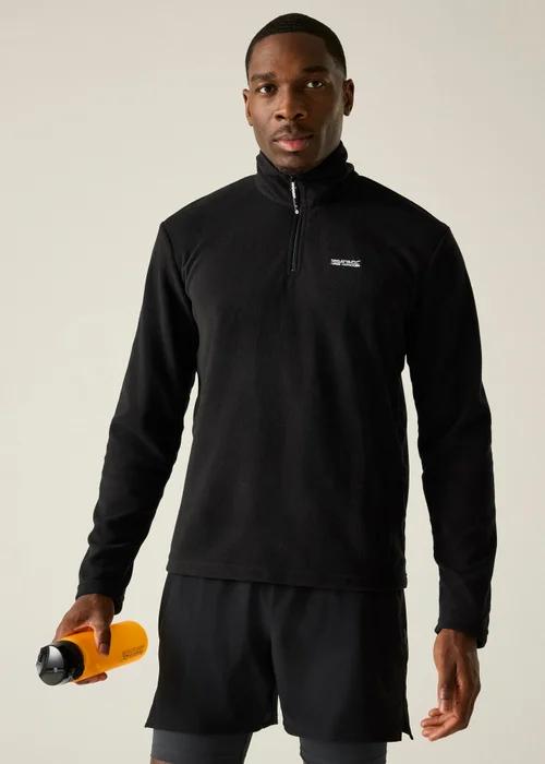 Regatta Black Thompson Durable Fleece - XL Image 1