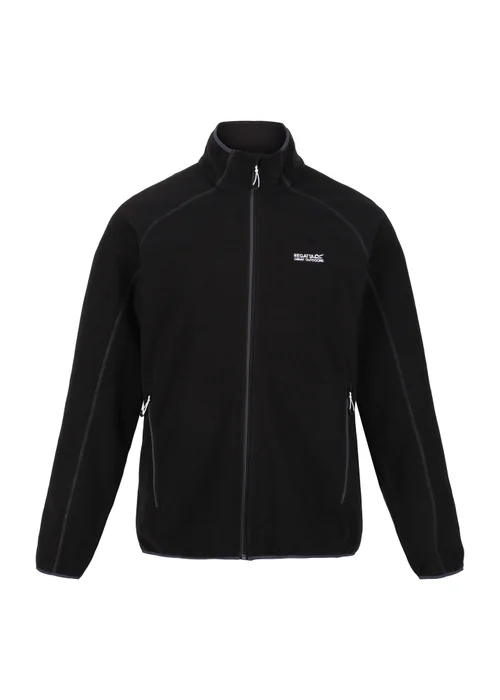 Regatta Black Hadfield Stretch Fleece - S Image 6