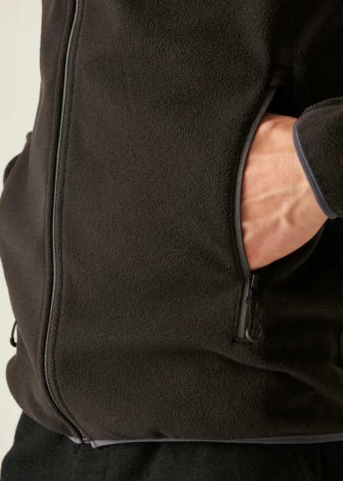 Regatta Black Hadfield Stretch Fleece - S Image 4