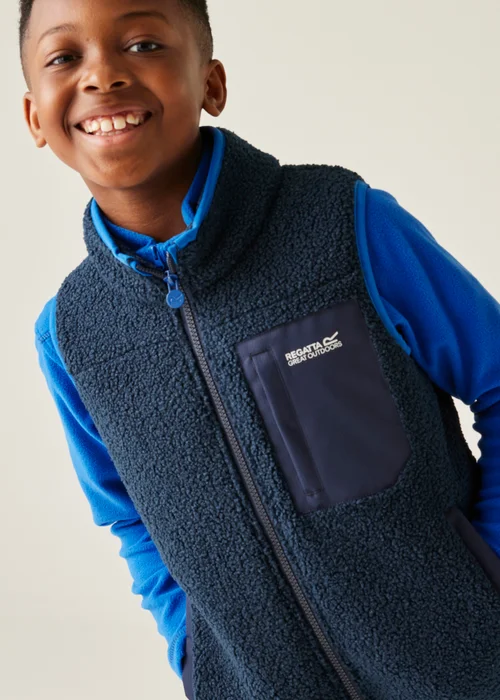 Regatta Ink Kids' Frankie Warm Stretch Bodywarmer (3-16yrs) - 3-4 Yrs Image 4