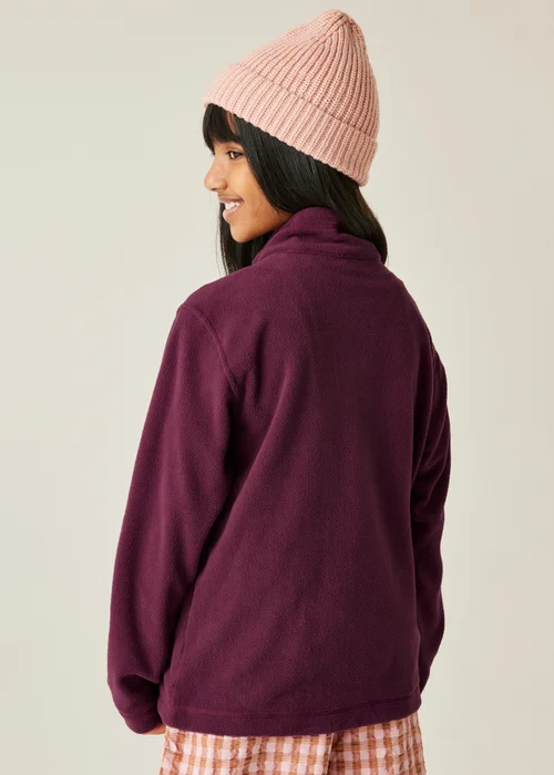 Regatta Aubergine Kids' King II Anti-Pill Fleece (3-16yrs) - 9-10 Yrs Image 2