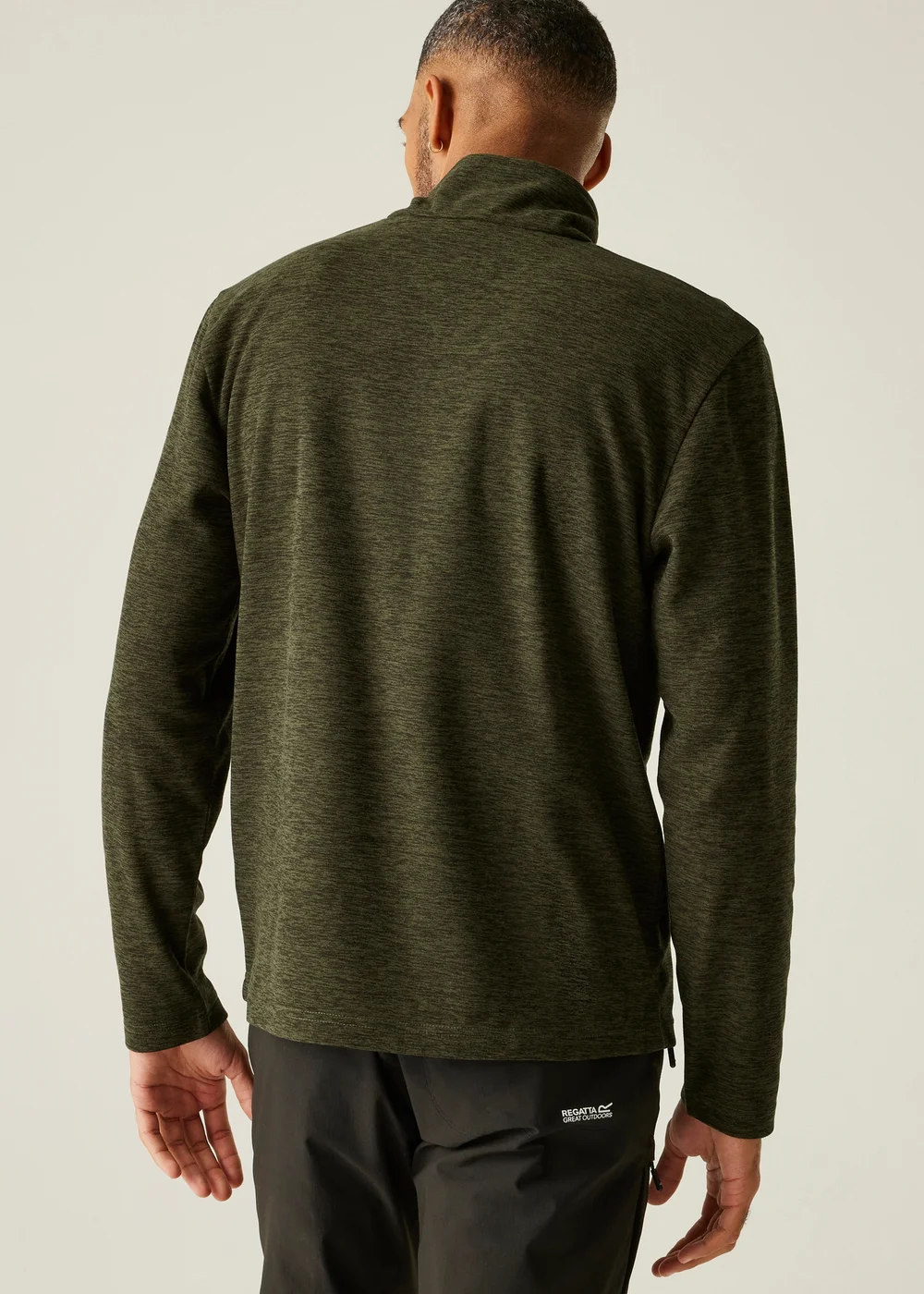 Regatta Forest Green Thompson Marl Lightweight Fleece - L Image 2