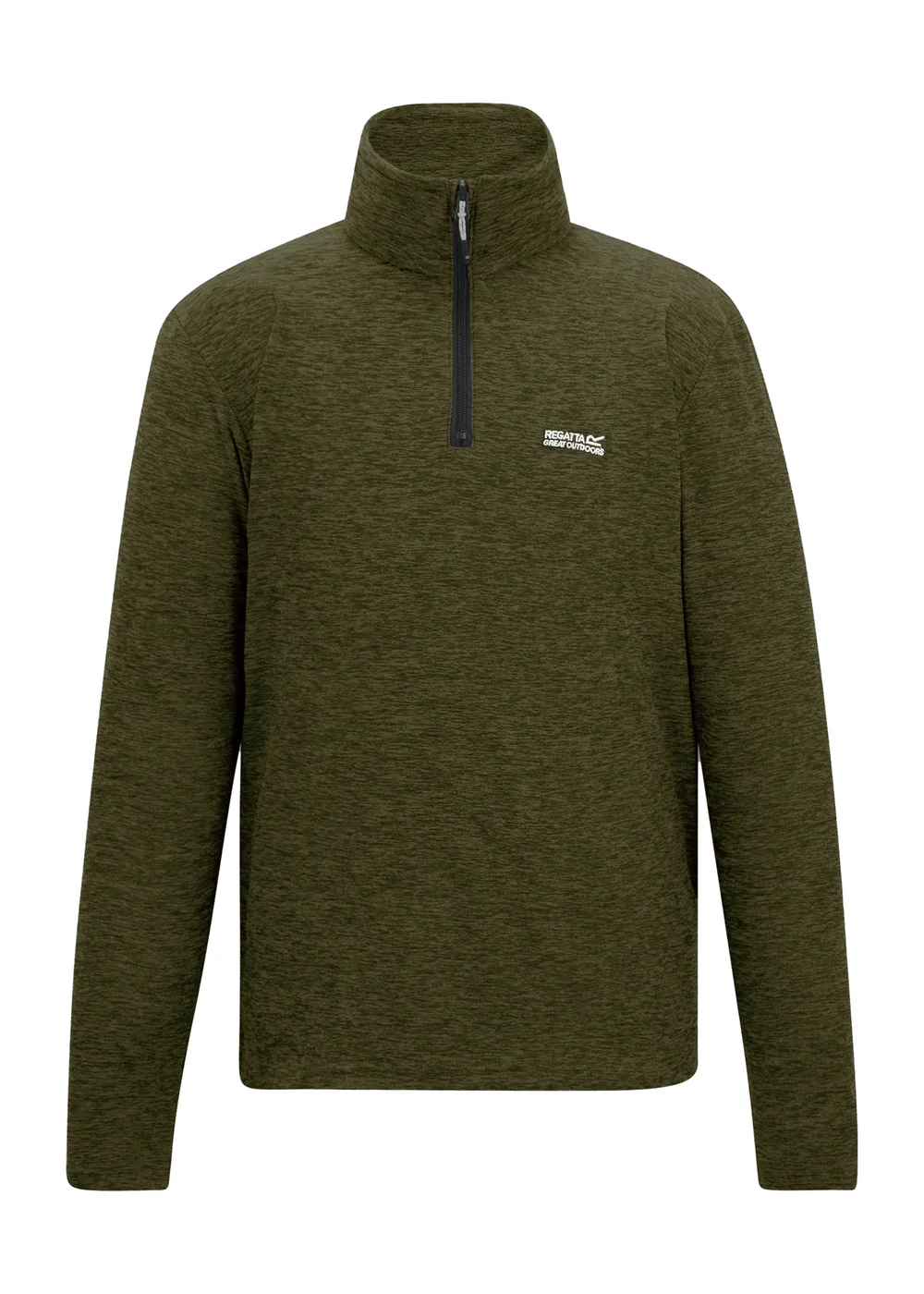 Regatta Forest Green Thompson Marl Lightweight Fleece - L Image 5