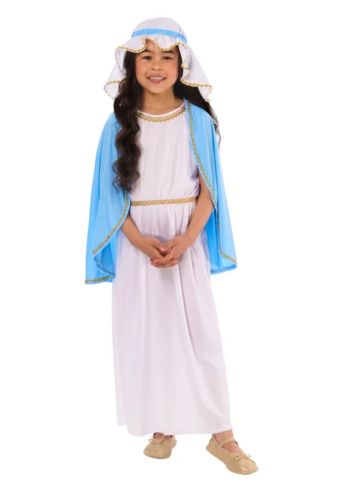 Rubies Nativity Mary Costume (3-10 Years) - 3-4 Yrs Image 1