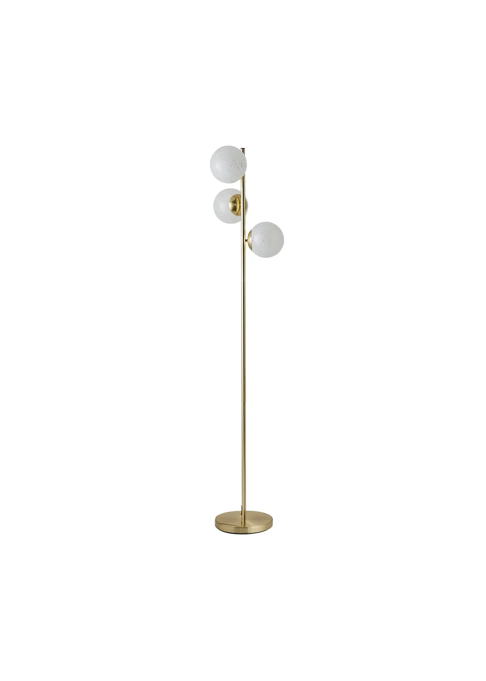 ValueLights Jas Floor Lamp with Confetti Glass Lampshades - One Size Image 5