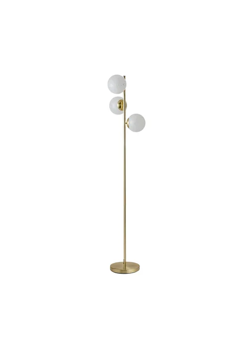 ValueLights Jas Floor Lamp with Confetti Glass Lampshades - One Size Image 5