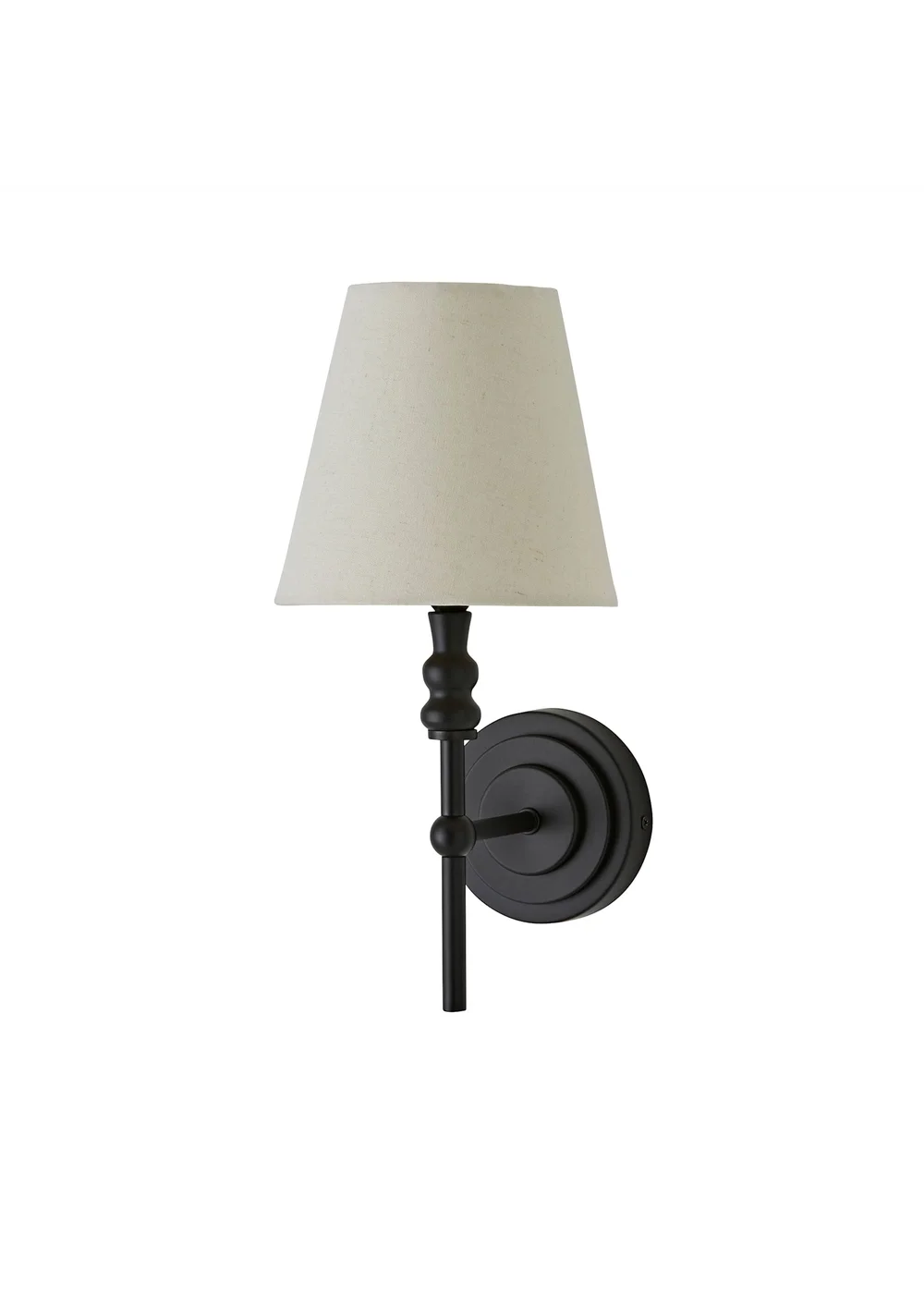 ValueLights Pair of Maggie Black Wall Lights - One Size Image 5